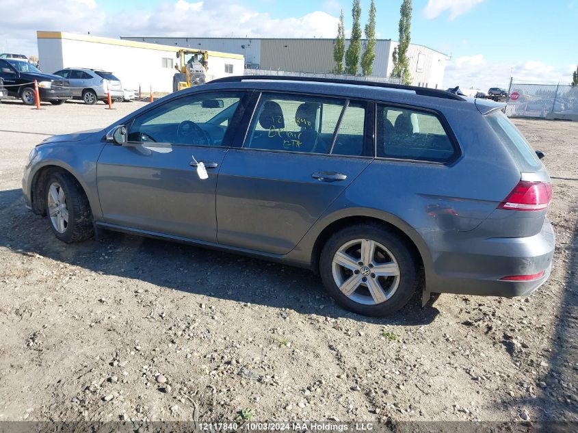 2018 Volkswagen Golf Sportwagen S VIN: 3VW117AU6JM765124 Lot: 12117840