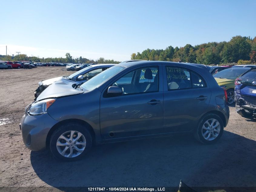 2018 Nissan Micra VIN: 3N1CK3CP4JL261088 Lot: 12117847