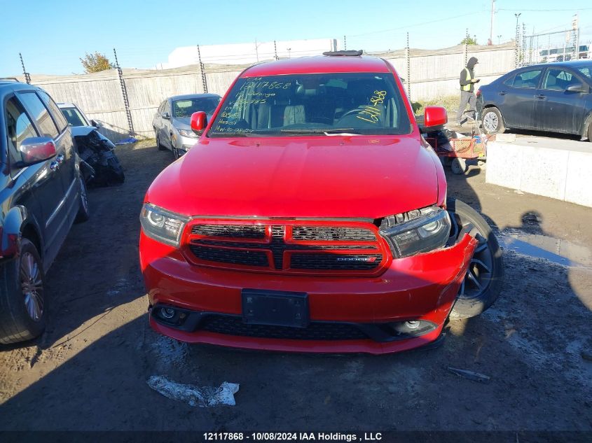 2015 Dodge Durango R/T VIN: 1C4SDJCT4FC186335 Lot: 12117868