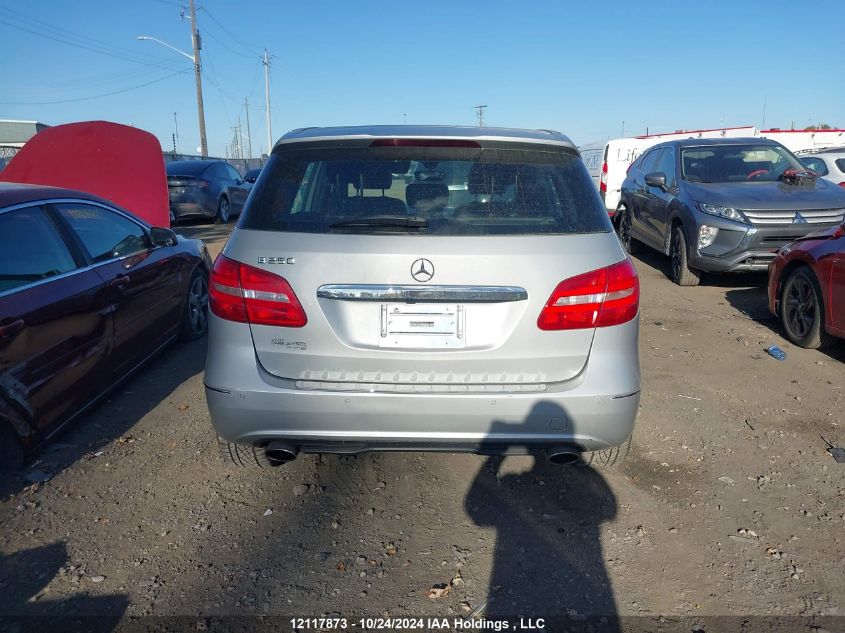 2014 Mercedes-Benz B-Class VIN: WDDMH4EB6EJ247719 Lot: 12117873