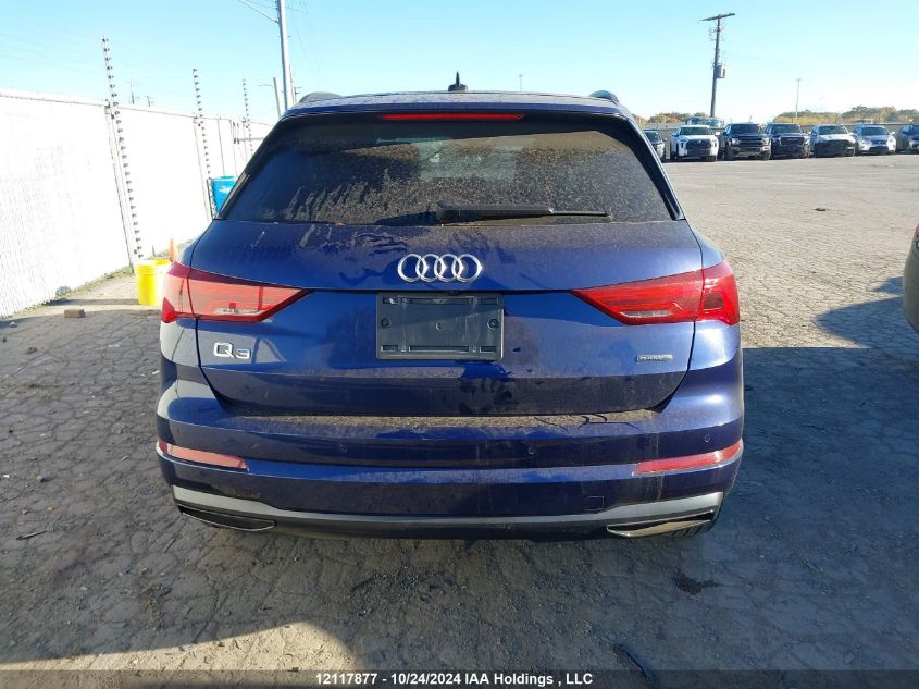 2023 Audi Q3 Komfort 45 VIN: WA1AECF32P1085043 Lot: 12117877