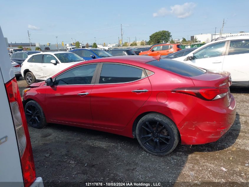 2014 Hyundai Elantra Se/Sport/Limited VIN: KMHDH4AH3EU187865 Lot: 12117878