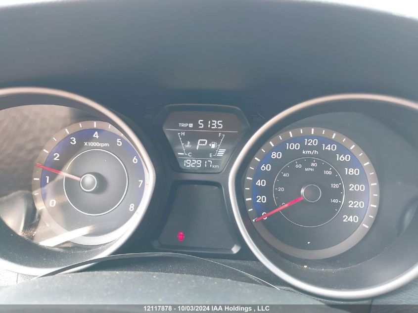 2014 Hyundai Elantra Se/Sport/Limited VIN: KMHDH4AH3EU187865 Lot: 12117878