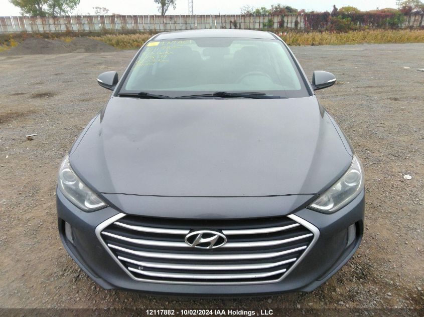 2018 Hyundai Elantra VIN: KMHD84LF7JU498124 Lot: 12117882