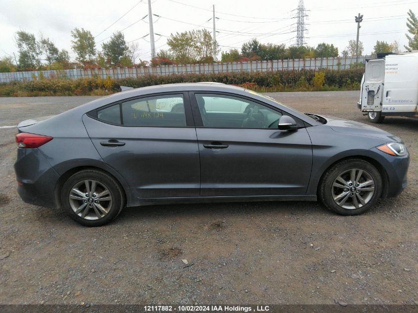 2018 Hyundai Elantra VIN: KMHD84LF7JU498124 Lot: 12117882