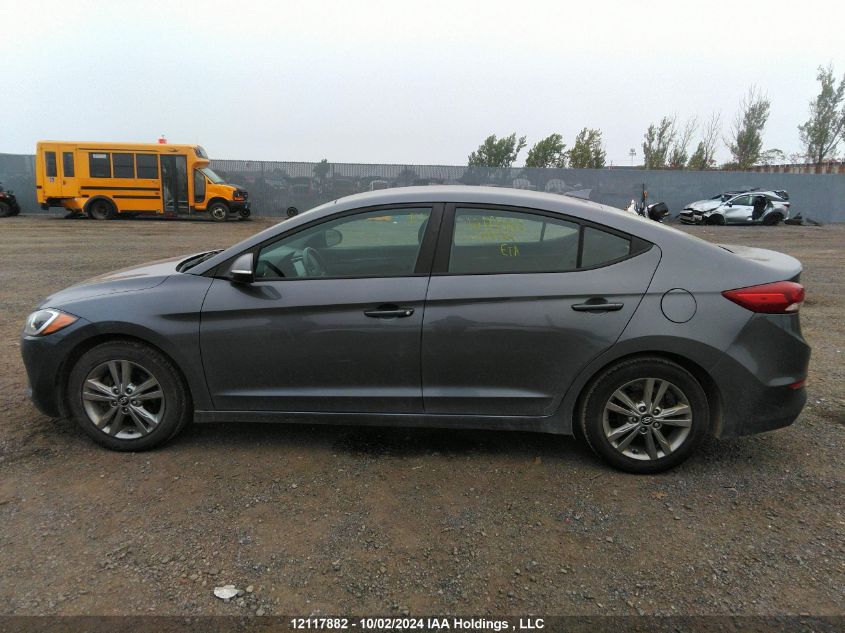 2018 Hyundai Elantra VIN: KMHD84LF7JU498124 Lot: 12117882