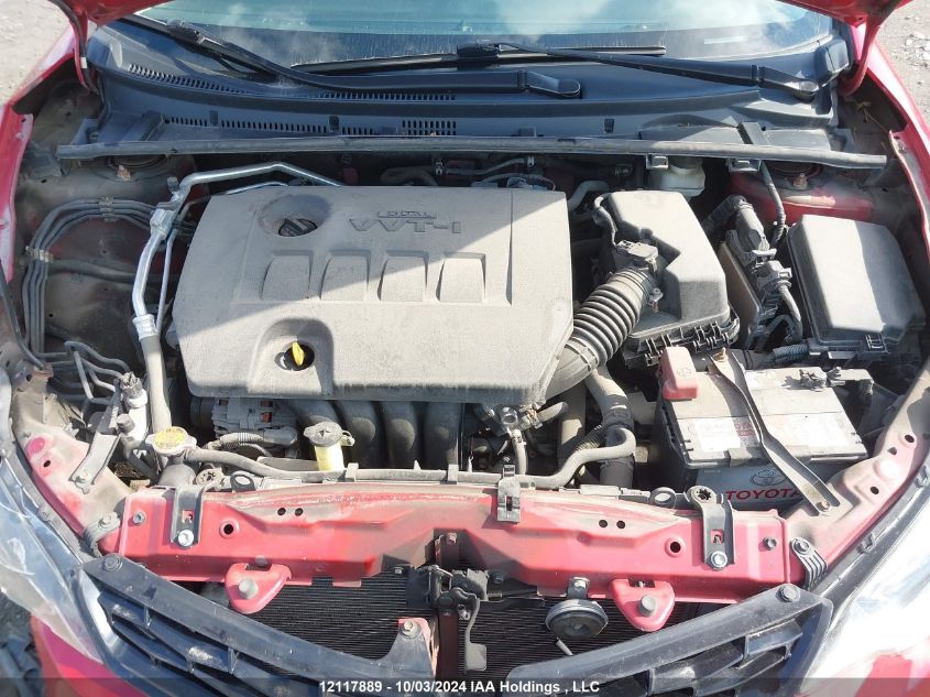 2016 Toyota Corolla S VIN: 2T1BURHE4GC619573 Lot: 12117889