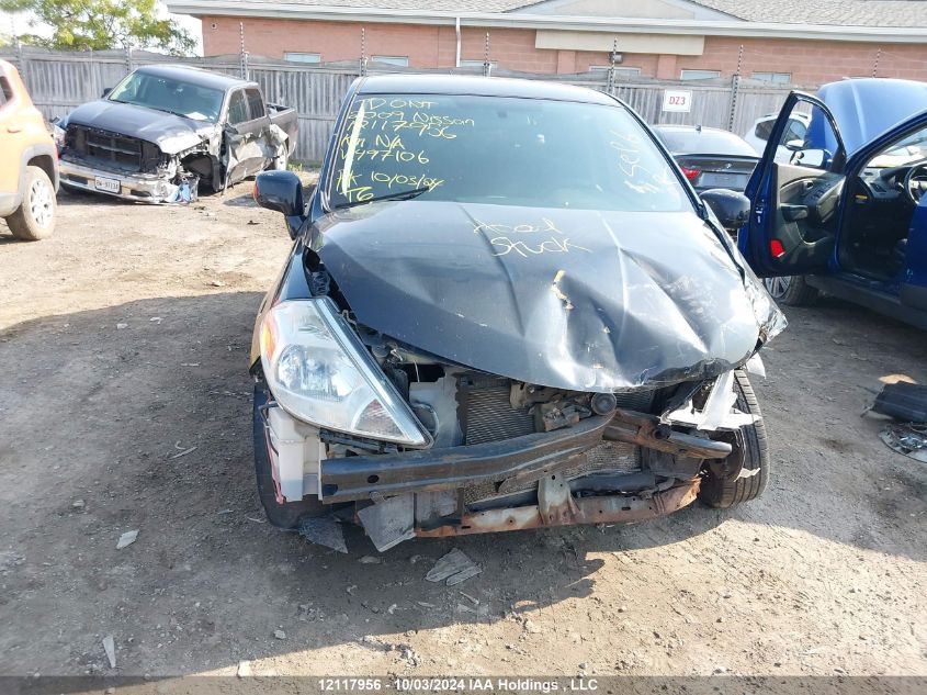 2009 Nissan Versa 1.8S VIN: 3N1BC13EX9L497106 Lot: 12117956