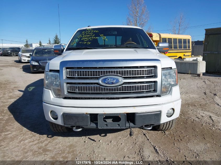 2009 Ford F150 Supercrew VIN: 1FTPW14V39FB43057 Lot: 12117976