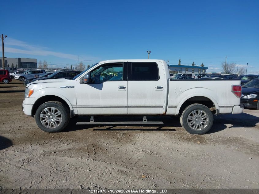 2009 Ford F150 Supercrew VIN: 1FTPW14V39FB43057 Lot: 12117976