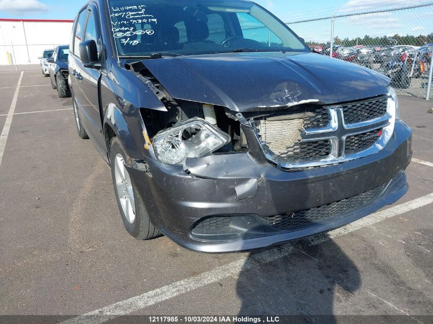 2017 Dodge Grand Caravan Se VIN: 2C4RDGBG4HR758259 Lot: 12117985