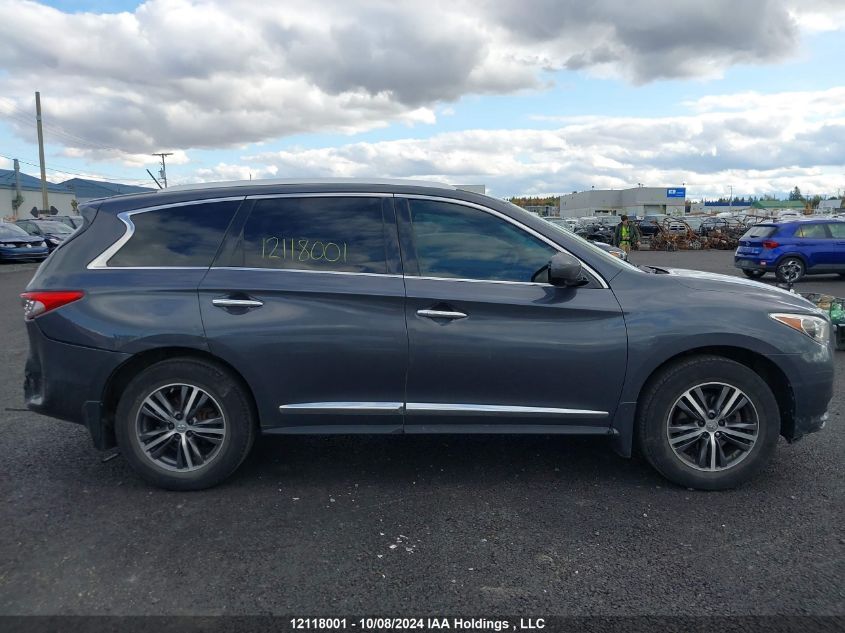 2013 Infiniti Jx35 VIN: 5N1AL0MMXDC318183 Lot: 12118001