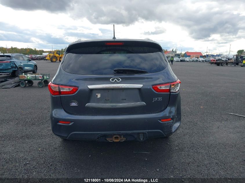 2013 Infiniti Jx35 VIN: 5N1AL0MMXDC318183 Lot: 12118001