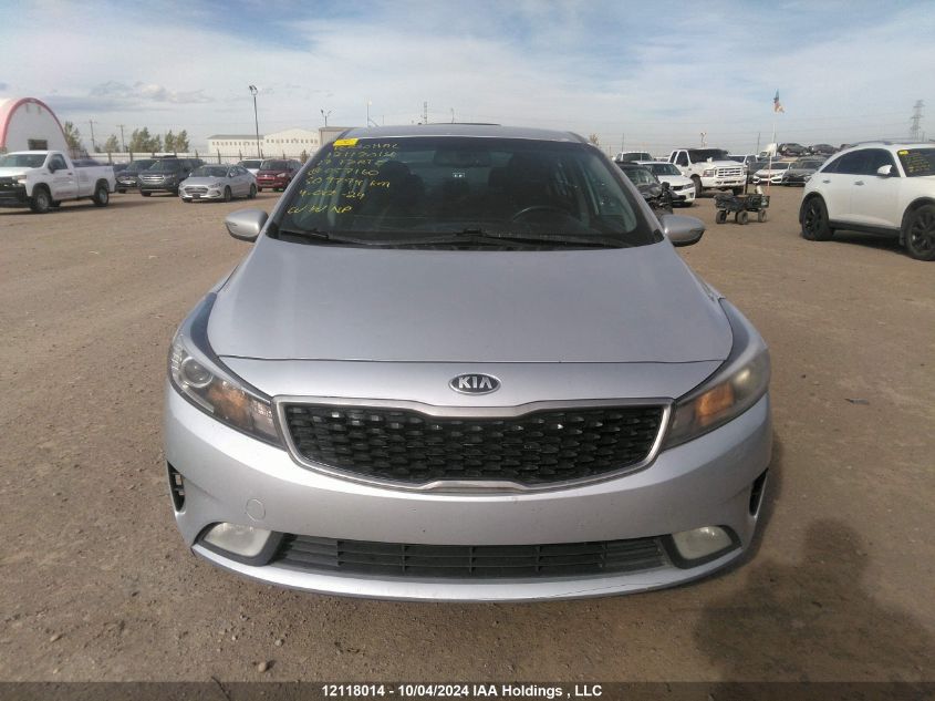 2017 Kia Forte Ex VIN: 3KPFL4A88HE057160 Lot: 12118014