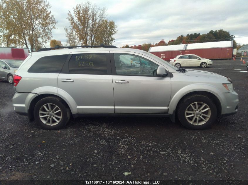 2013 Dodge Journey Sxt VIN: 3C4PDCCG4DT625006 Lot: 12118017