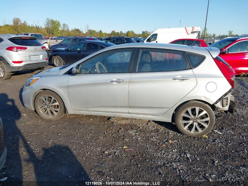 2015 Hyundai Accent Se VIN: KMHCT5AE4FU221562 Lot: 12118026