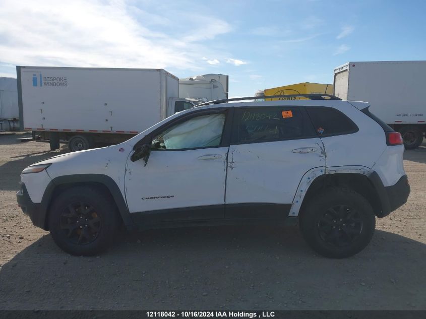 2017 Jeep Cherokee Trailhawk VIN: 1C4PJMBS8HD225434 Lot: 12118042