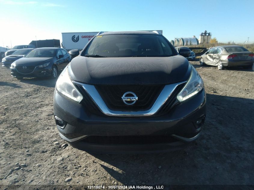 2017 Nissan Murano VIN: 5N1AZ2MH9HN175816 Lot: 12118074