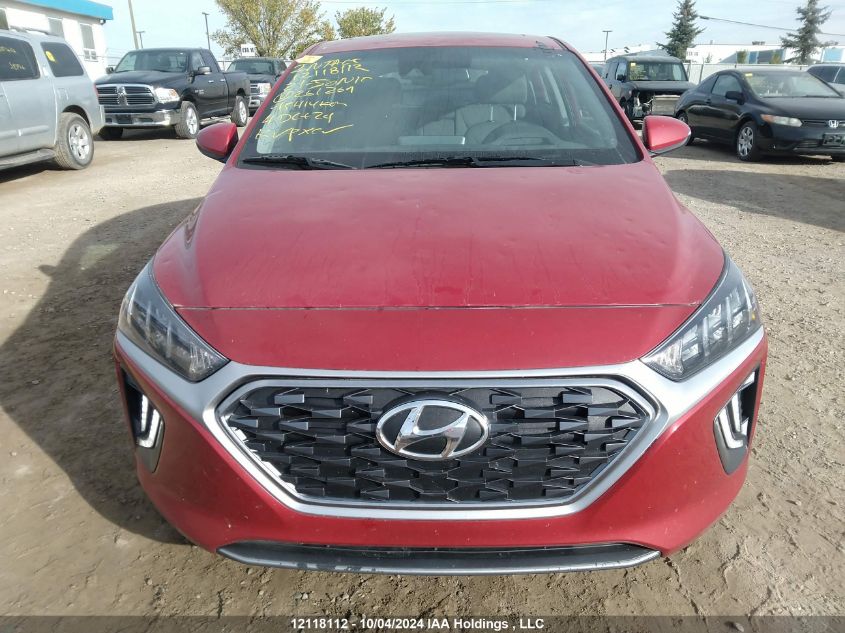 2021 Hyundai Ioniq Sel VIN: KMHC85LC5MU261269 Lot: 12118112