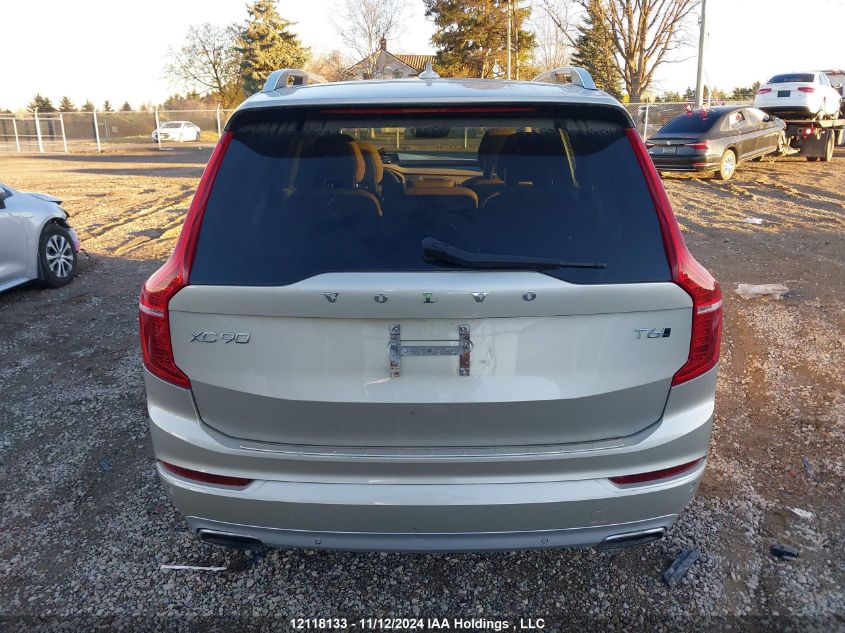 2016 Volvo Xc90 T6 VIN: YV4A22PK4G1090904 Lot: 12118133