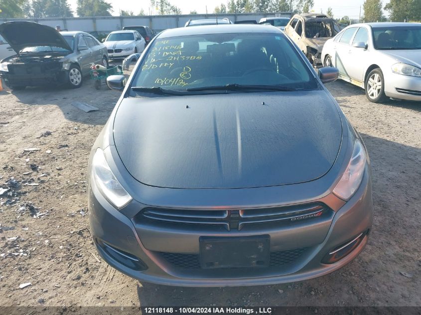 1C3CDFBA1DD283988 2013 Dodge Dart