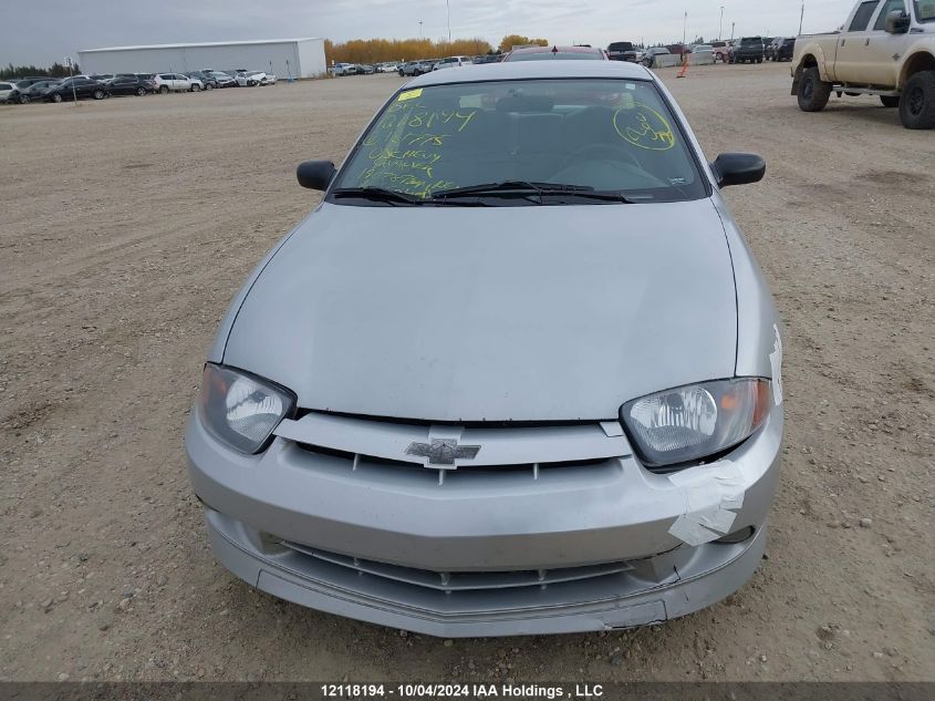 2005 Chevrolet Cavalier VIN: 1G1JC12F457181775 Lot: 12118194