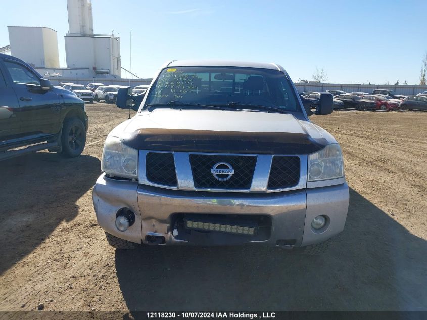 2007 Nissan Titan Xe/Se/Le VIN: 1N6AA06B27N222141 Lot: 12118230