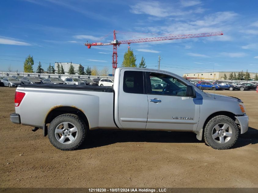 2007 Nissan Titan Xe/Se/Le VIN: 1N6AA06B27N222141 Lot: 12118230