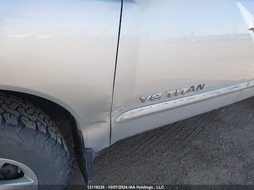 2007 Nissan Titan Xe/Se/Le VIN: 1N6AA06B27N222141 Lot: 12118230