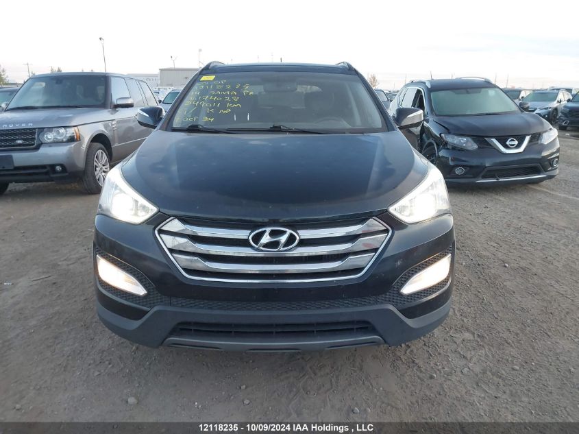 2014 Hyundai Santa Fe Sport VIN: 5XYZUDLA0EG174028 Lot: 12118235