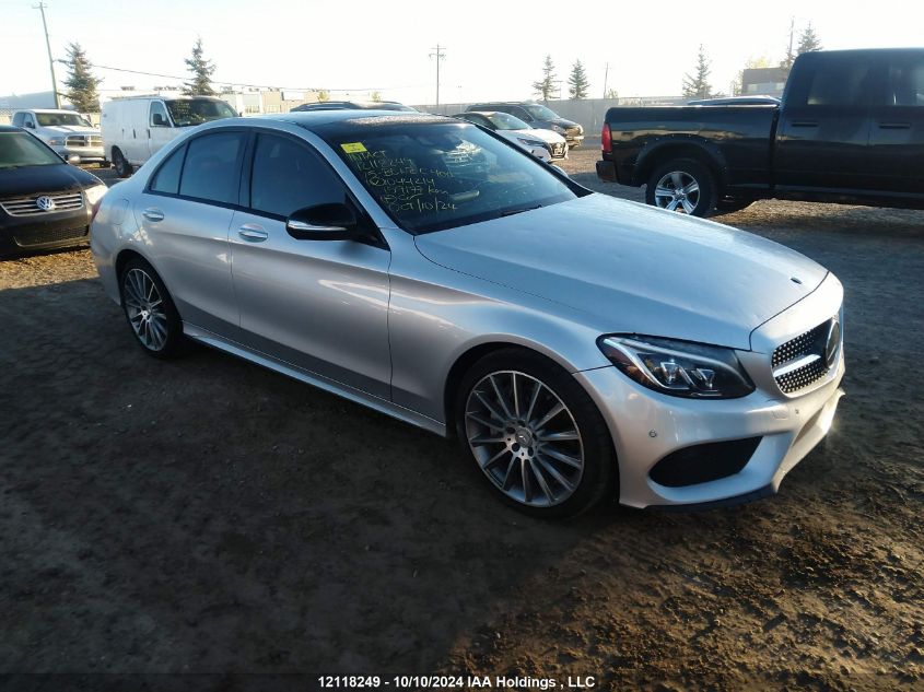 55SWF6GB1FU044214 2015 MERCEDES-BENZ C CLASS - Image 1