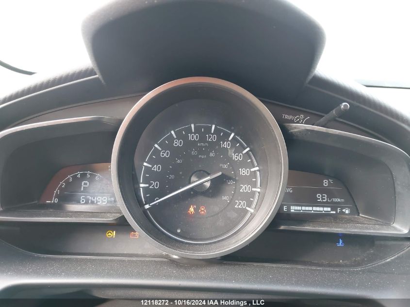 2019 Mazda Cx-3 VIN: JM1DKDC74K1449853 Lot: 12118272