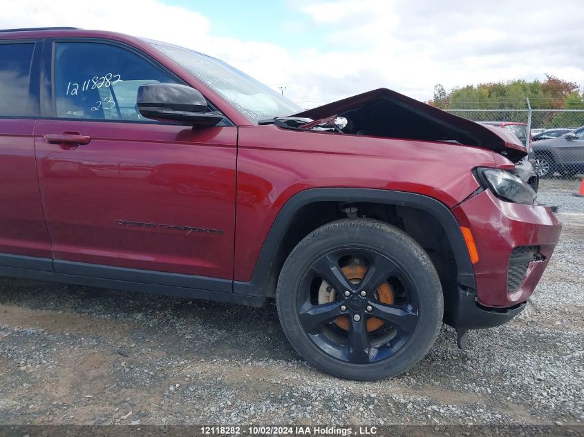 2023 Jeep Grand Cherokee Laredo/Altitude VIN: 1C4RJHAG3PC540286 Lot: 12118282