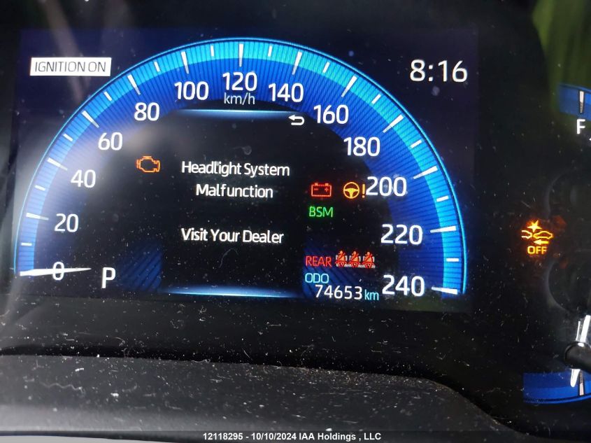 2020 Toyota Corolla L/Le/Xle VIN: 5YFBPRBE4LP036043 Lot: 12118295