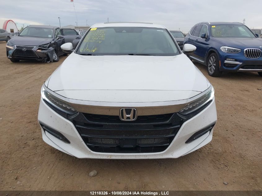 2020 Honda Accord Touring VIN: 1HGCV1F96LA801476 Lot: 12118326