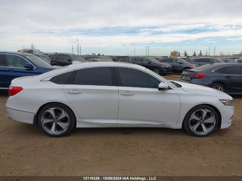 2020 Honda Accord Touring VIN: 1HGCV1F96LA801476 Lot: 12118326