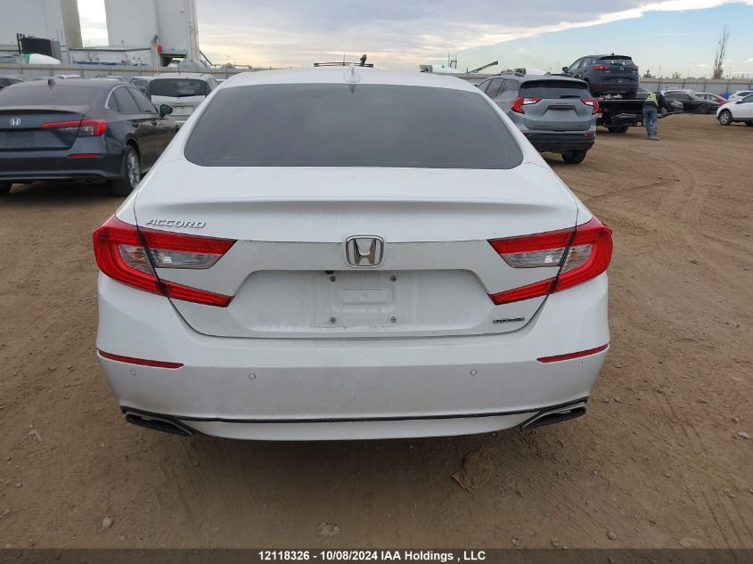 2020 Honda Accord Touring VIN: 1HGCV1F96LA801476 Lot: 12118326