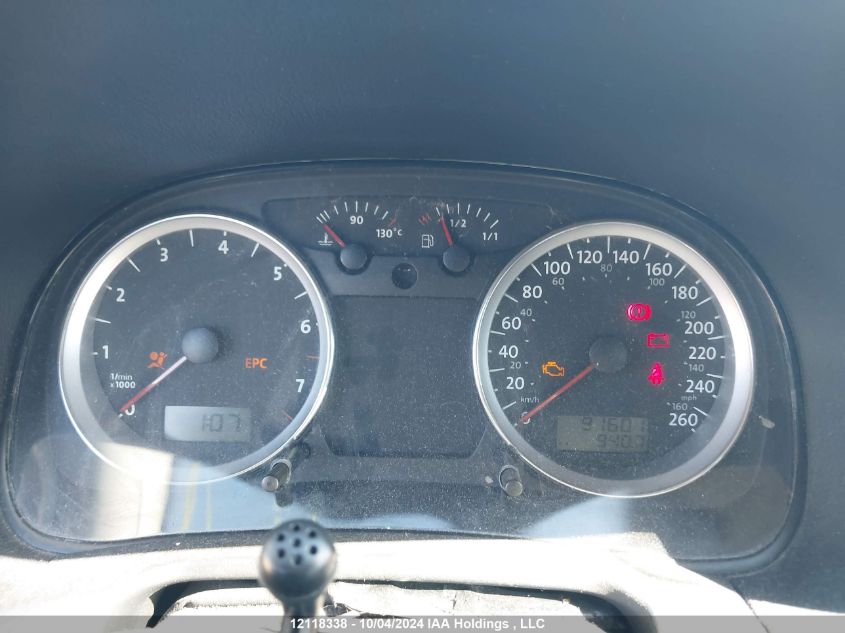 2009 Volkswagen City Golf VIN: 9BWEL21J594016061 Lot: 12118338