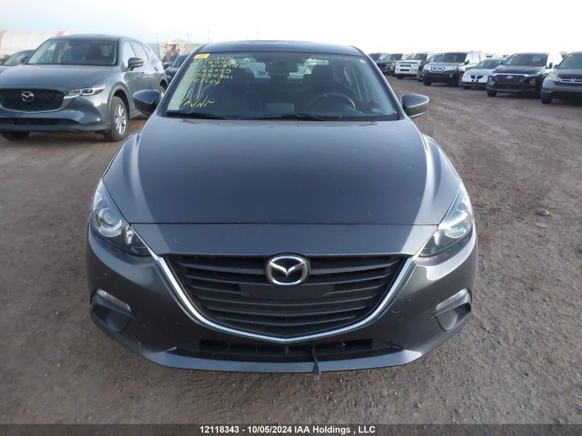 2015 Mazda 3 Touring VIN: 3MZBM1V73FM136649 Lot: 12118343