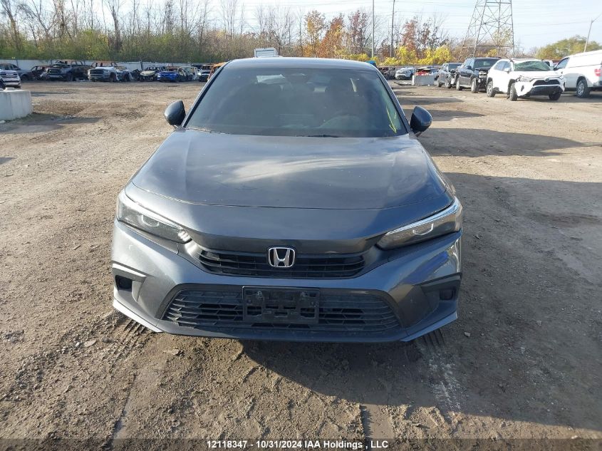 2022 Honda Civic Sedan VIN: 2HGFE2F20NH125133 Lot: 12118347