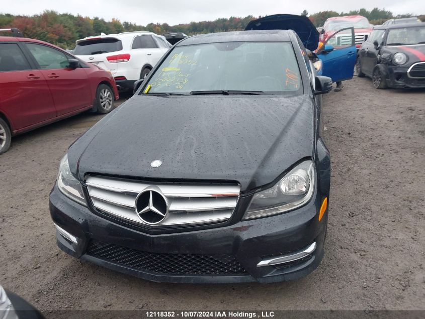 WDDGF8AB3DA802138 2013 Mercedes-Benz C-Class