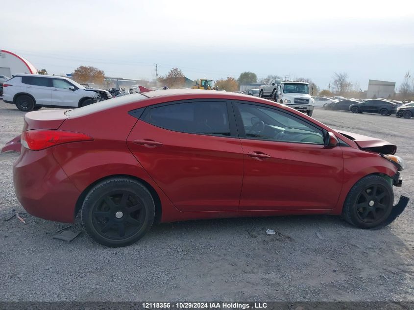 2013 Hyundai Elantra VIN: 5NPDH4AE7DH180629 Lot: 12118355