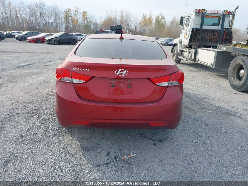 2013 Hyundai Elantra VIN: 5NPDH4AE7DH180629 Lot: 12118355