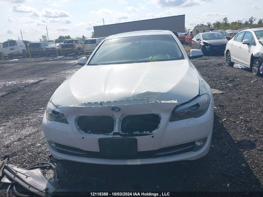 2011 BMW 5 Series VIN: WBAFU7C52BC875559 Lot: 12118388