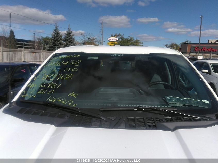 2024 Ford F150 Xlt VIN: 1FTFW3L80RKD95908 Lot: 12118438