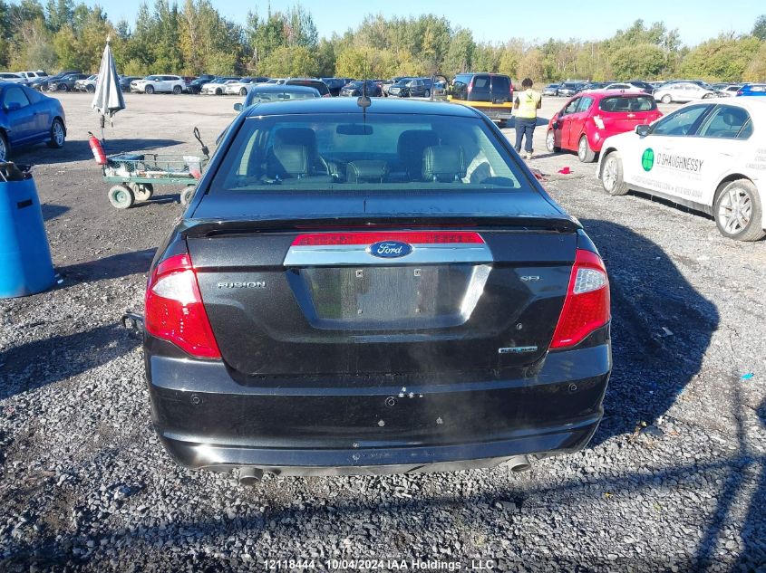 2012 Ford Fusion Sel VIN: 3FAHP0JG8CR443159 Lot: 12118444