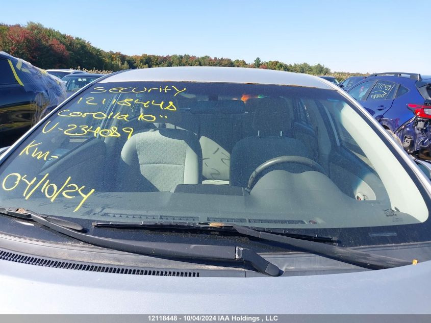 2010 Toyota Corolla S/Le/Xle VIN: 2T1BU4EE4AC234089 Lot: 12118448