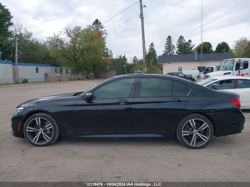 2016 BMW 7 Series VIN: WBA7B0C55GG526719 Lot: 12118476