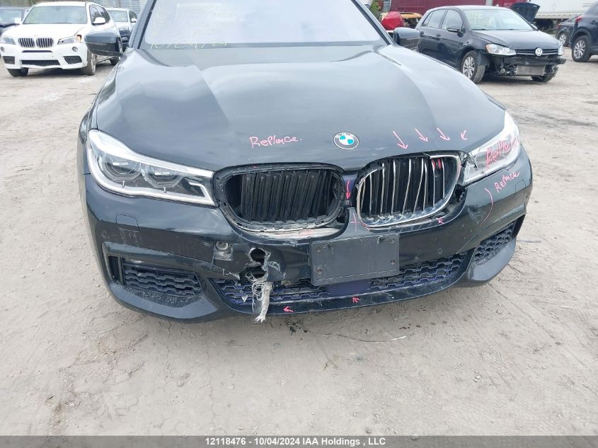 2016 BMW 7 Series VIN: WBA7B0C55GG526719 Lot: 12118476