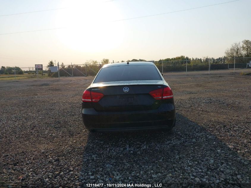 2014 Volkswagen Passat VIN: 1VWAS7A33EC072443 Lot: 12118477